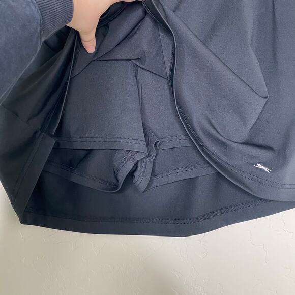 Slazenger Black Breathable Wicking Anti-Microbial Stretch Skort Golf Size XL - Picture 5 of 8
